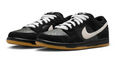 Nike SB Dunk Low Pro Skate Shoes – Black / White / Gum