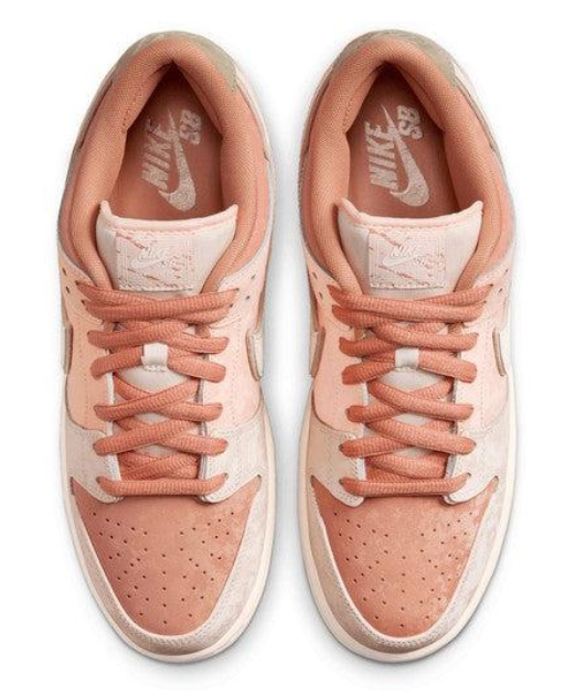 Nike SB Dunk Low Pro Premium Skate Shoes – Amber Brown / Guava Ice