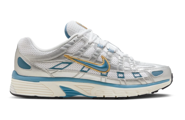 Nike P-6000 Sneakers – Metallic Silver / Aegean Storm