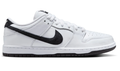 Nike SB Dunk Low Pro Sneakers – White / Black / White