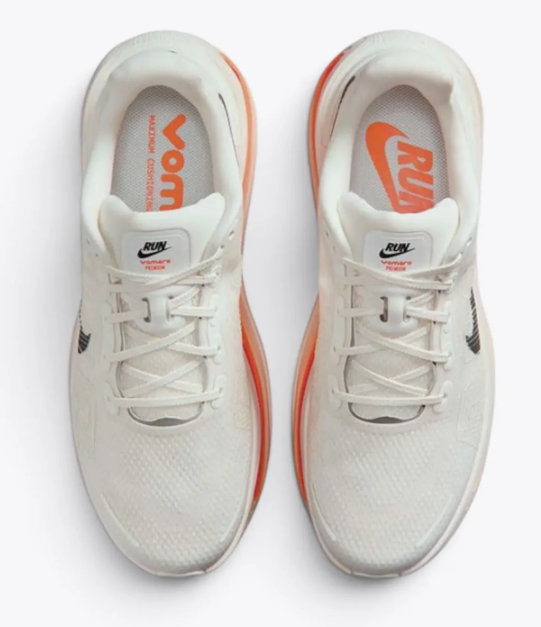 Nike Vomero Premium Sneakers – Sail / Coconut Milk / Total Orange