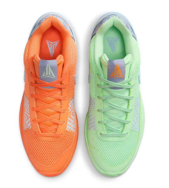 Nike Ja 1 EP Basketball Shoes – Mismatched Orange & Green