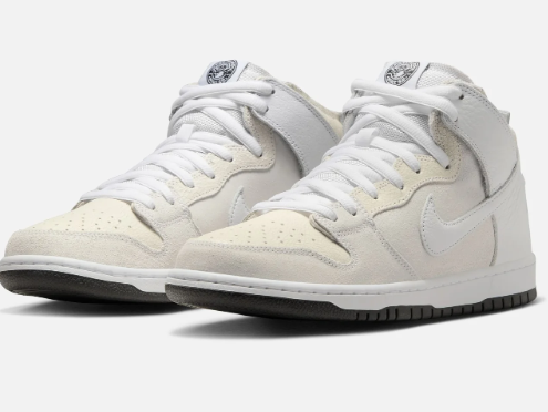 Nike SB x Antihero Dunk High Skate Shoes – White / Black