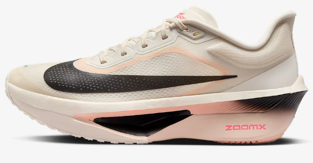 Nike Zoom Fly 6 Men's Running Shoes – Cream, Black & Pink