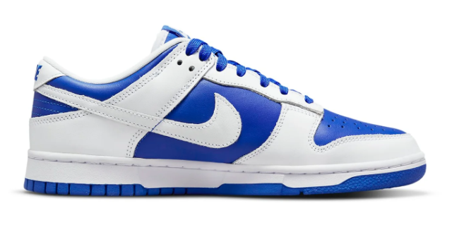 Nike Dunk Low Sneakers – Racer Blue & White