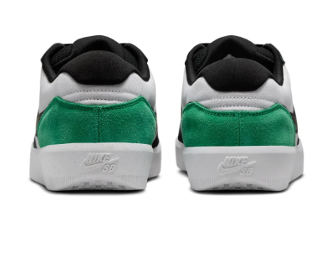 Nike SB Force 58 Skate Shoes – White / Black / Stadium Green