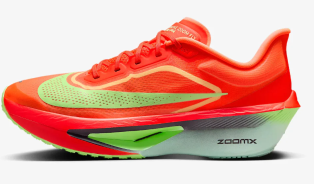 Nike Zoom Fly 6 Men's Running Shoes – Orange & Lime Green