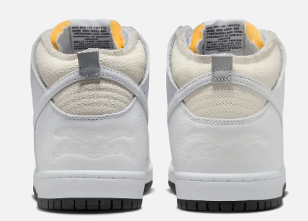 Nike SB x Antihero Dunk High Skate Shoes – White / Black