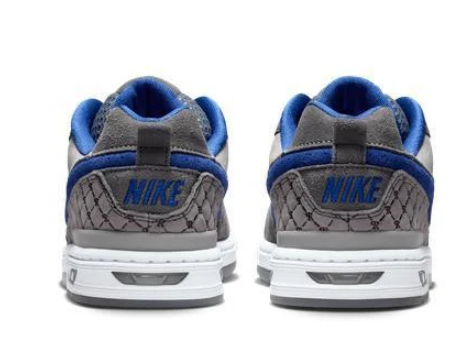 Nike SB Paul Rodriguez Zoom Air Low Skate Shoes – Flint Grey / Deep Royal Blue