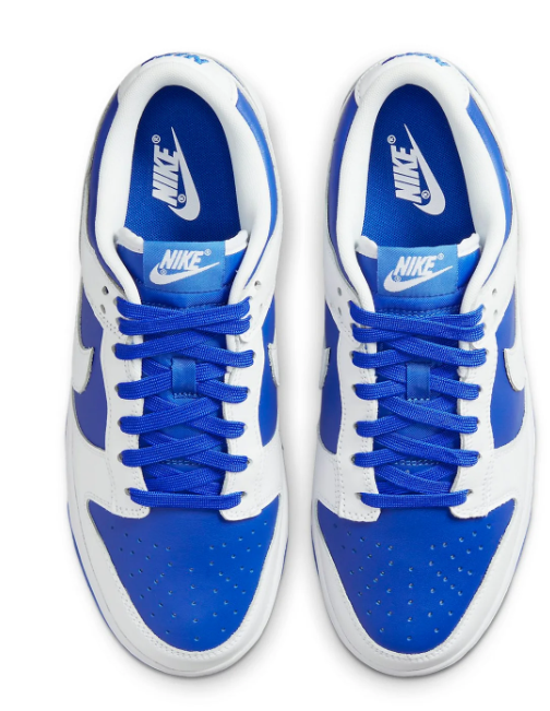 Nike Dunk Low Sneakers – Racer Blue & White