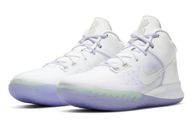 Nike Kyrie Flytrap 4 EP Basketball Shoes – White / Purple Pulse